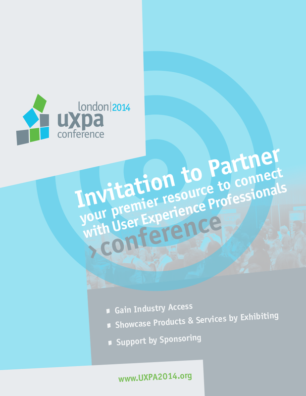 UXPA 2014 Sponsorship and Exhibit Guide (click to download)